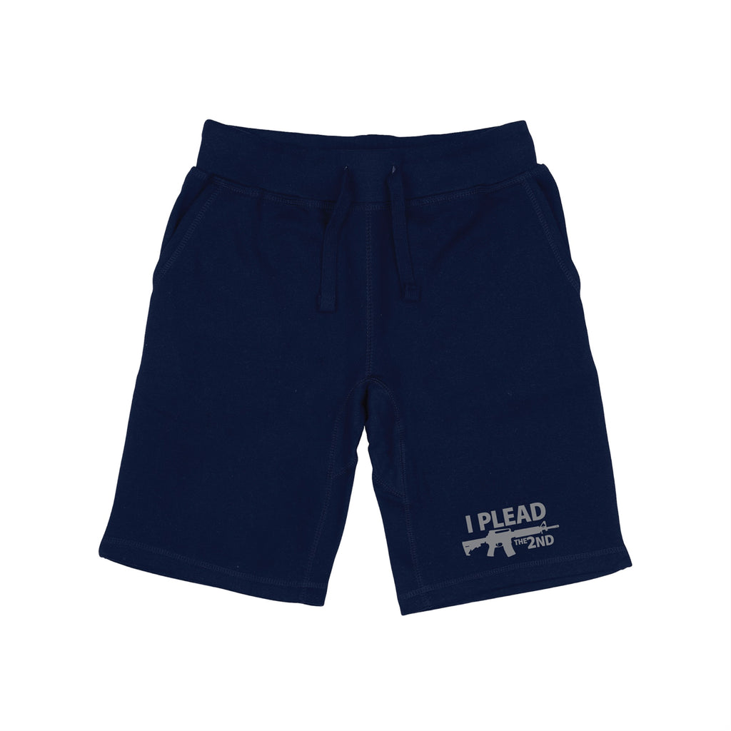 Graphic Shorts, I Plead the 2nd, Navy, XL