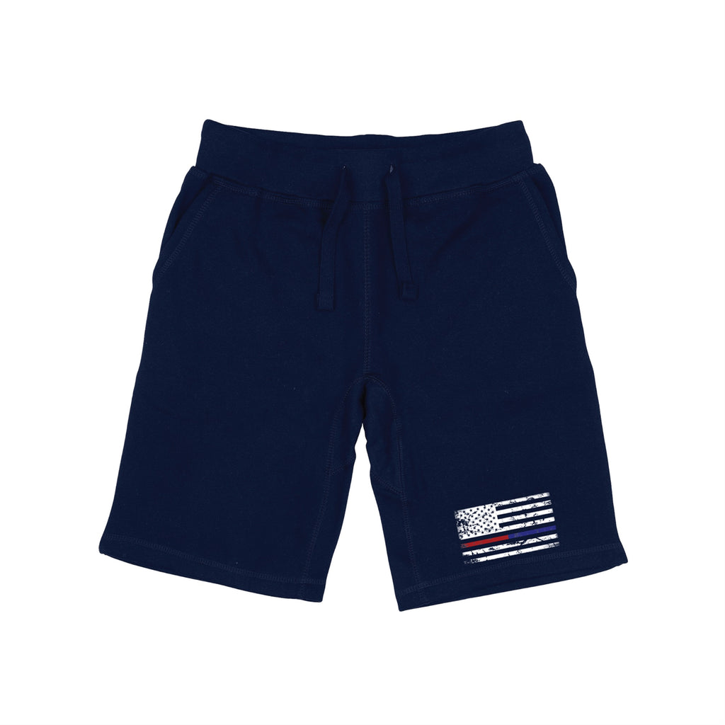 GraphicShorts, TRL/TBL Dual Flag,Navy, 2X