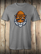 Tiger Head - Heather Gray
