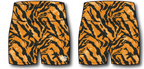 Women's High-Waisted Seamless Front Compression Training Shorts | Tiger Snipe