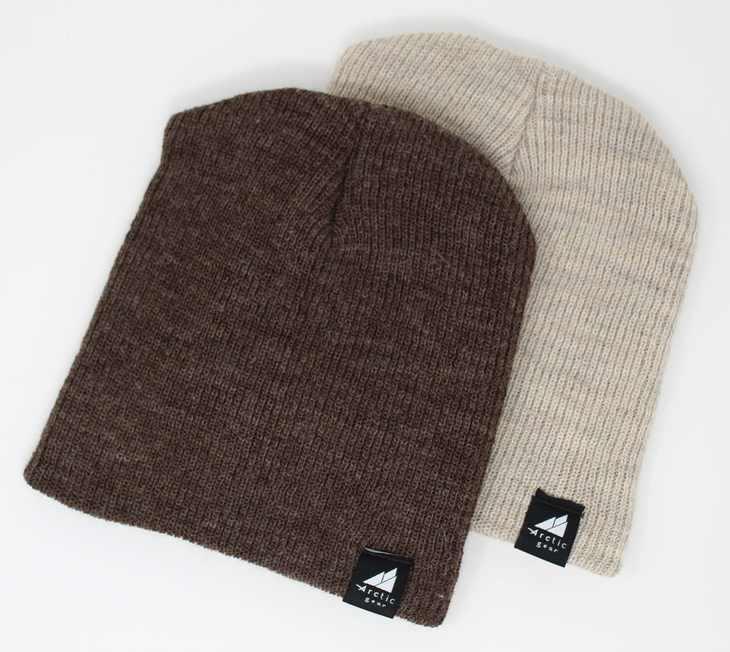 Toddler Acrylic/Wool Beanie Multipack