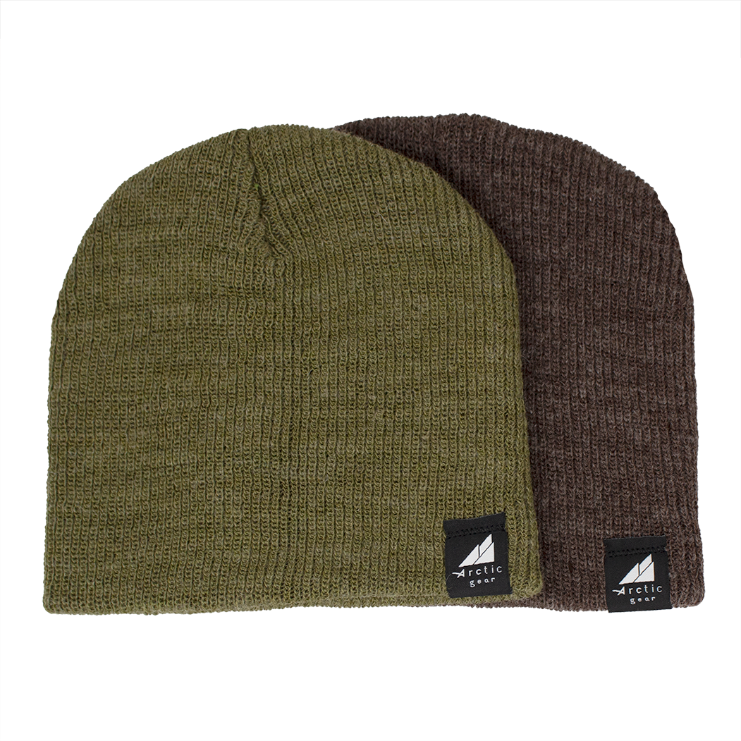 Toddler Acrylic/Wool Beanie Multipack