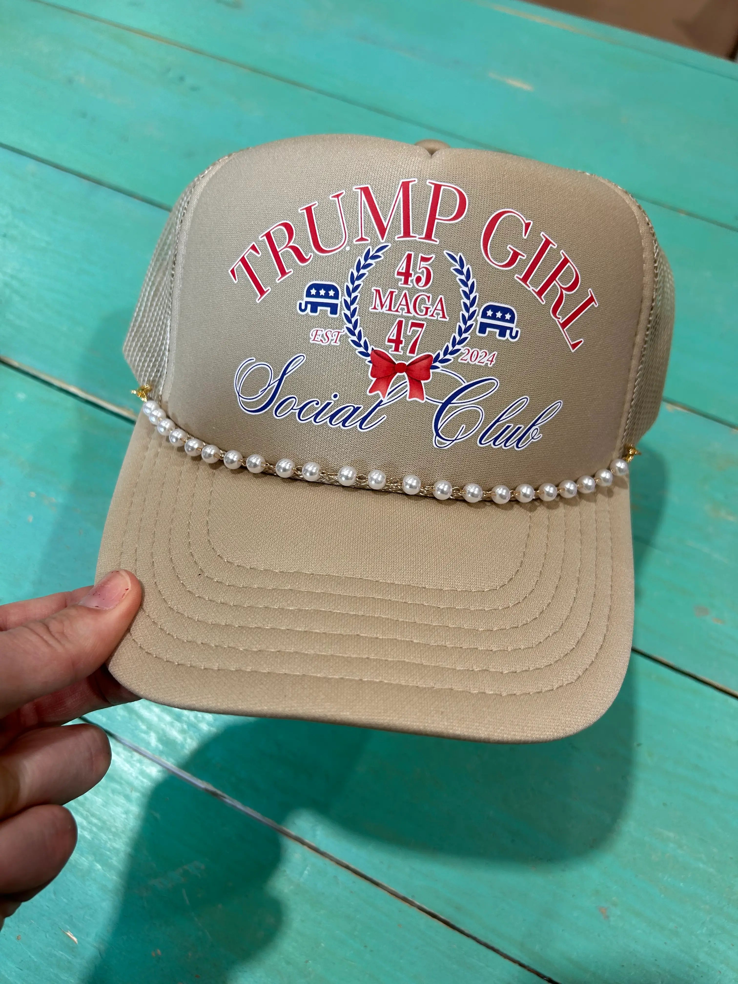 Trump Girl Social Club Trucker Hat
