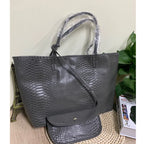 XMESSUN Original Fashion Style Women Bag Portable Women's Bucket Bags Ostrich Pattern Shopping Tote Casual Simple Ladies Handbag
