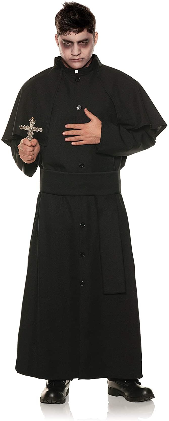 Men's Last Rights Black Costume Robe | XX-Large