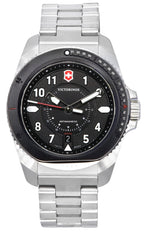 Victorinox Swiss Army Journey 1884 Antimagnetic Black Dial Quartz Divers 242009 200M Mens Watch