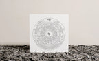 Zodiac Letterpress Chart