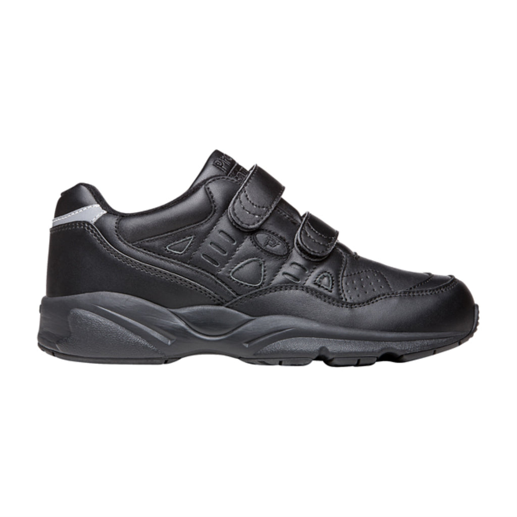 Propet Stability Walker Strap Womens Sneakers - Black, Size 06H