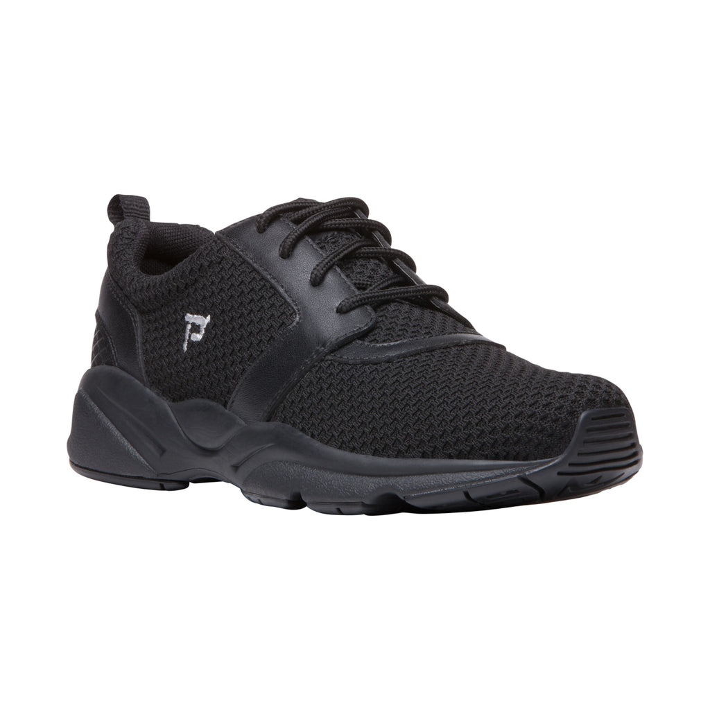 Propet Stability X Womens Sneakers - Black, Size 09H