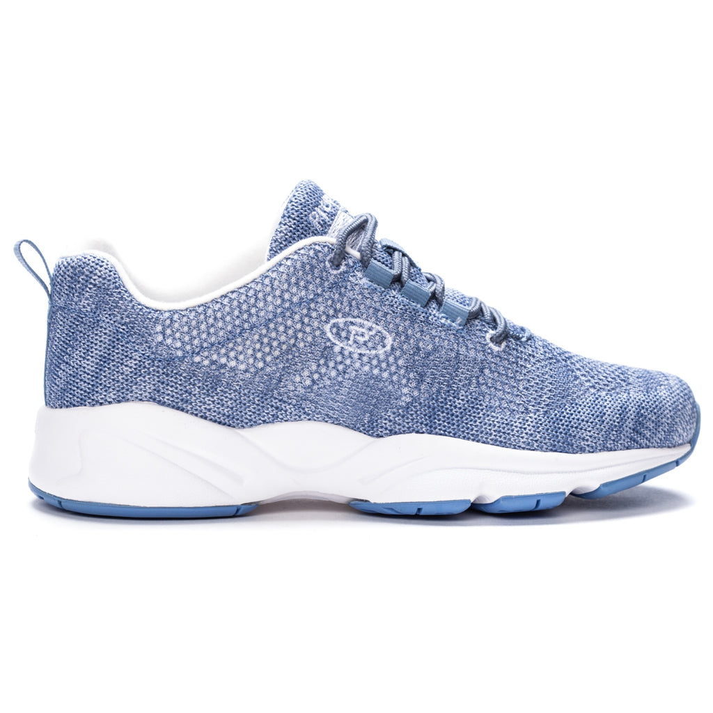 Propet Stability Fly Womens Sneakers - Denim/White, Size 13