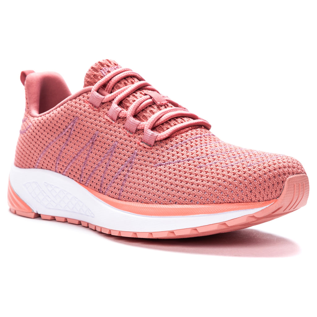 Propet Tour Knit Womens Sneakers - Dark Pink, Size 12