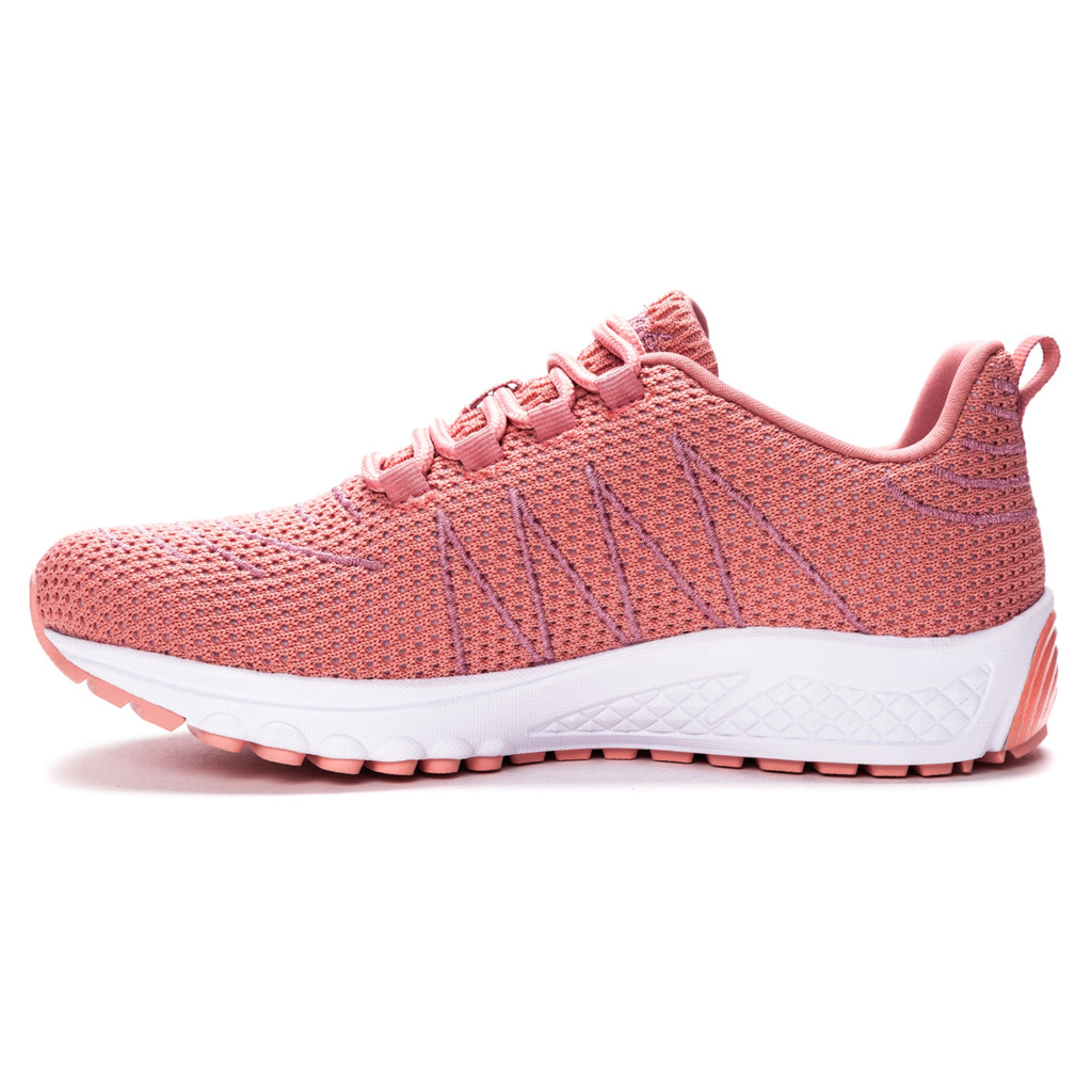 Propet Tour Knit Womens Sneakers - Dark Pink, Size 12
