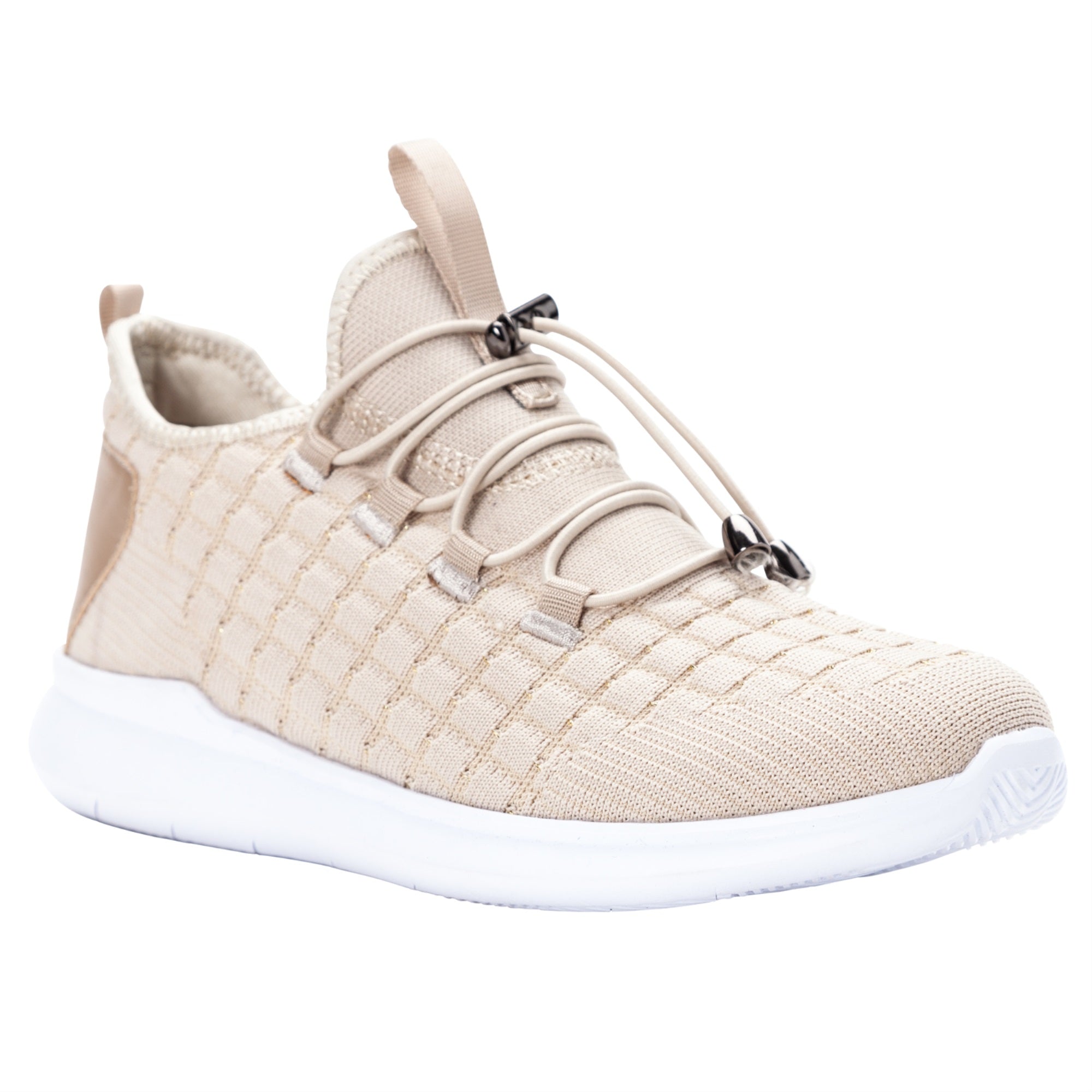 Propet TravelBound Women's Sneakers - Cream Metallic, Size 12
