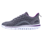 Propet TravelActiv Axial Womens Sneakers - Grey/Purple, Size 07