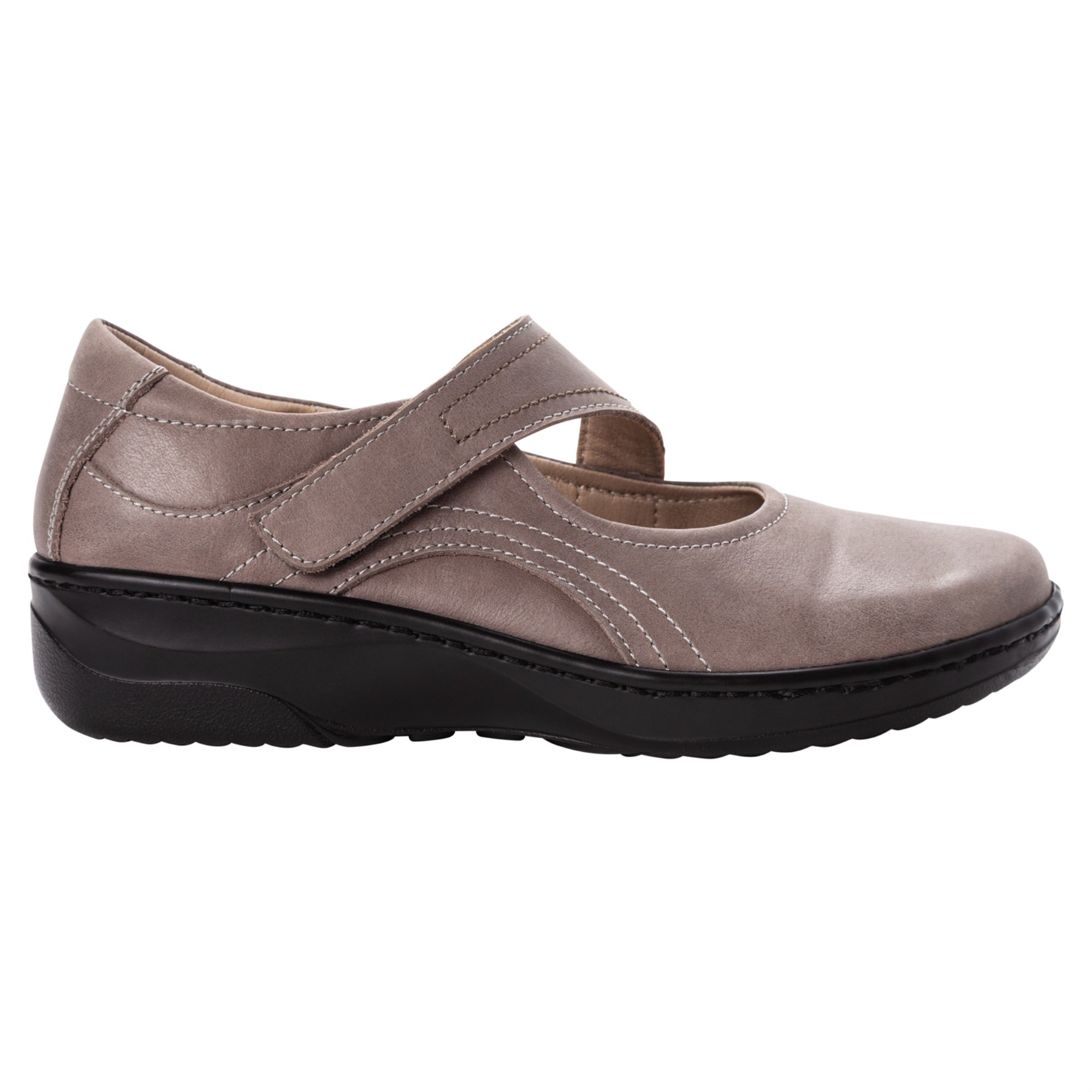 Propet Golda Women's Casual Shoes - Grey, Size 06H