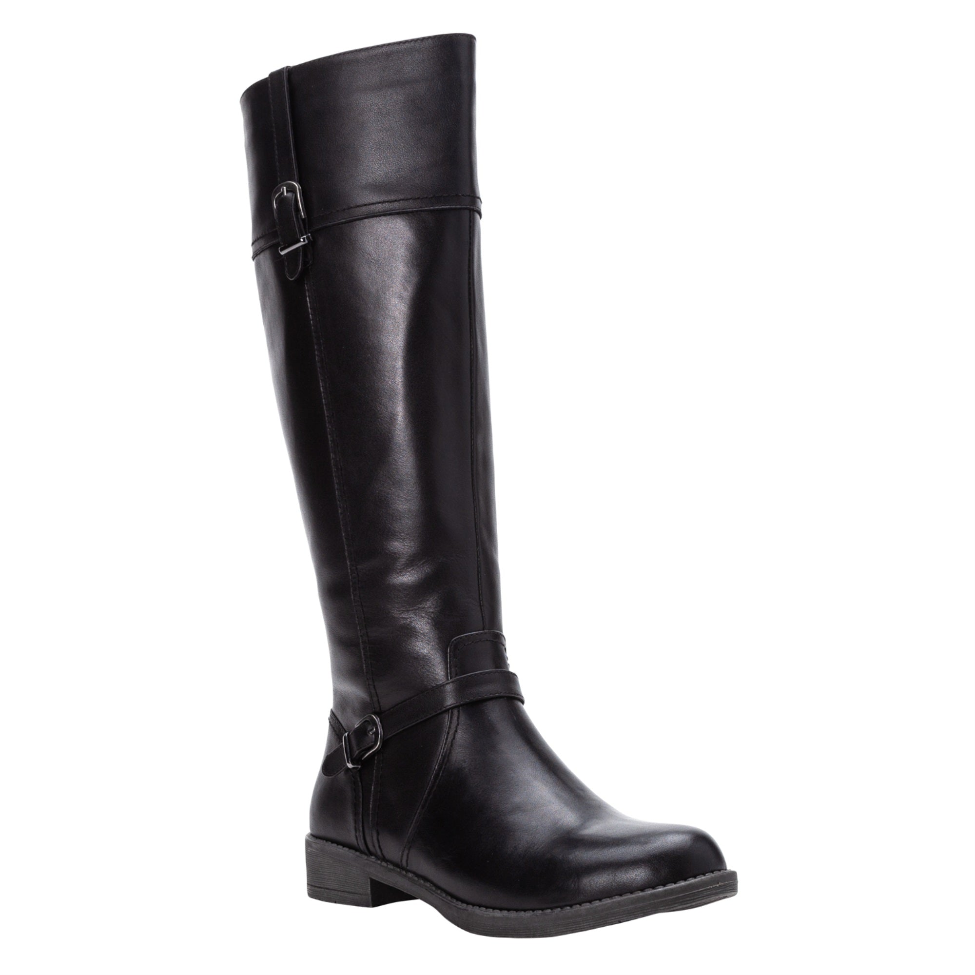 Propet Tasha Womens Tall Boots - Black, Size 06