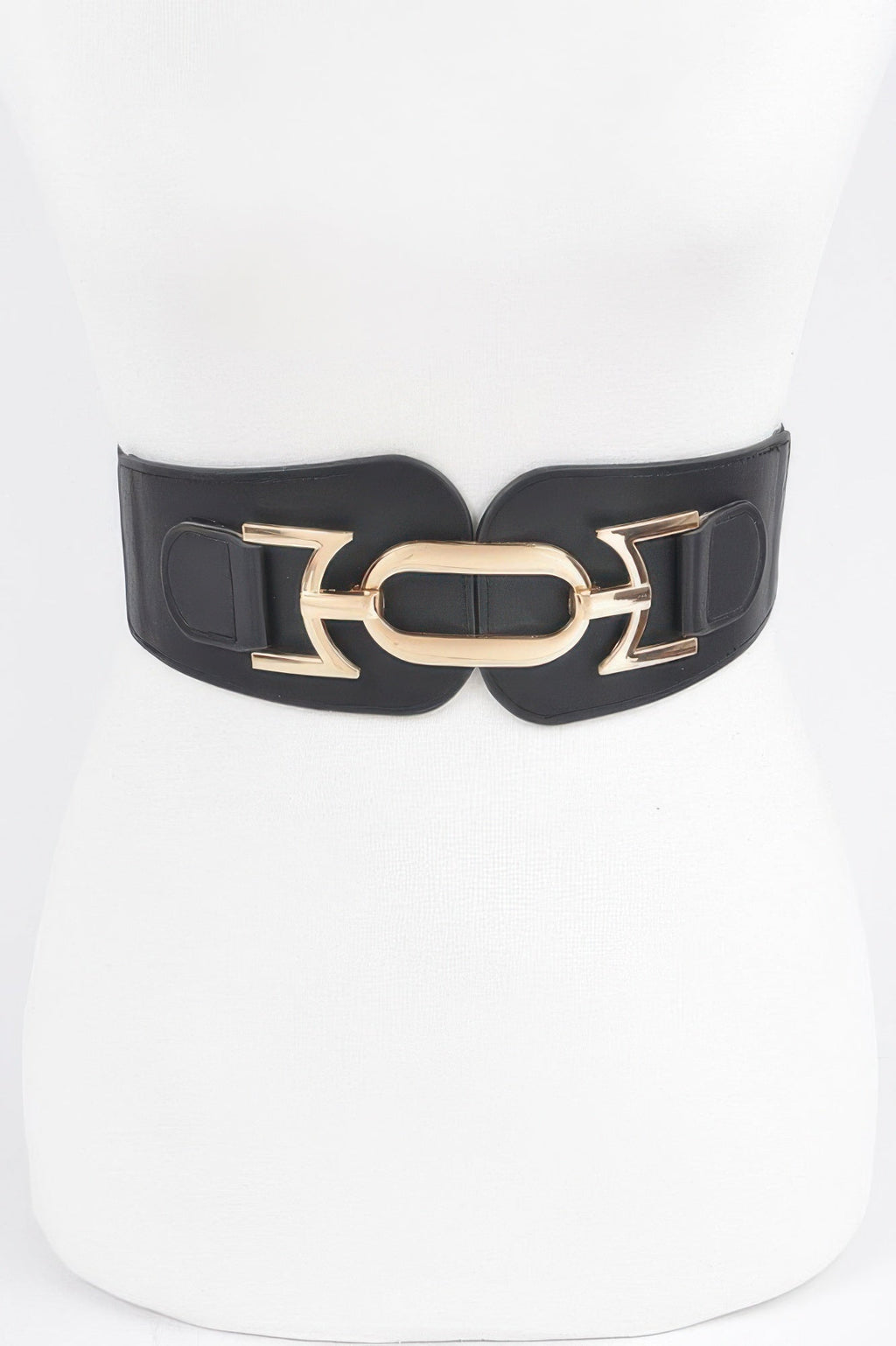 Metal Buckle Elastic Belt