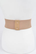 Metal Buckle Elastic Belt
