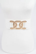 Metal Buckle Elastic Belt