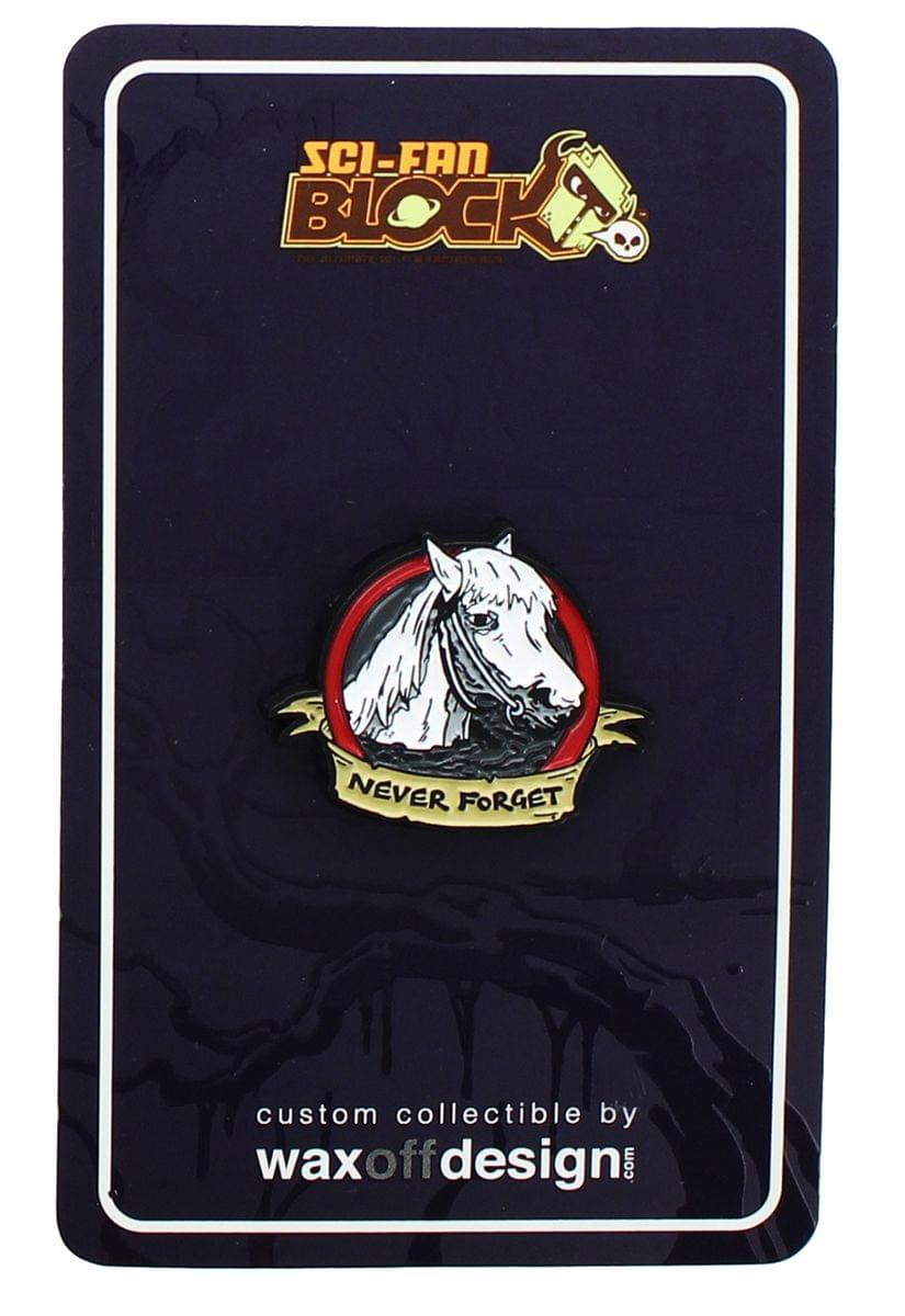 The Never Ending Story Artax Horse Never Forget Enamel Collector Pin
