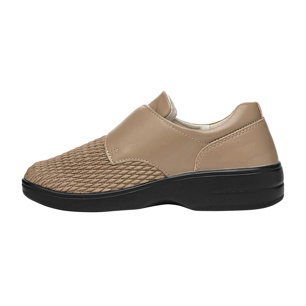 Propet Olivia Womens Wellness Shoes - Taupe, Size 10H