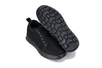 CALTO - X2320 - 2.4 Inches Taller (Black/Black Sole) - Lace Up Casual Sneaker - Lightweight