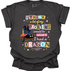 A Lot Of My Problems Would Be Solved If I Had A Dragon T-Shirt - Comfort Colors