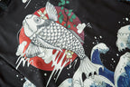 YC6327 Jumping Fish Kimono