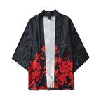 YC6032 Red Flowers Kimono