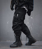 HiP46 Black NX Cargo Pants