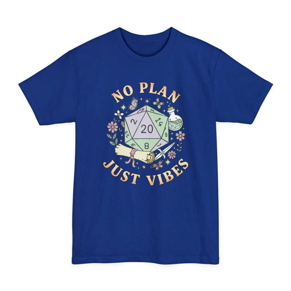 No Plan Just Vibes D&D Tall T-Shirt
