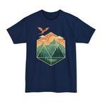 D20 Mountain Landscape Tall T-Shirt