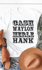 Retro Country Singer Graphic Tee T-Shirt