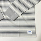 Men's Long-Sleeve Crewneck Striped T-Shirt