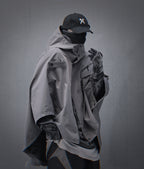 HiJ40 Grey I-Tech Poncho