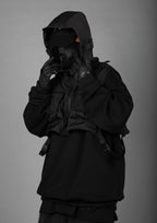 HiH34 Black Tech Guard Hoodie