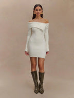 Aliza Dress Sweater Long Sleeved