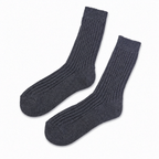 tittimitti® 100% Organic Cotton Men's Boot Socks. 1 Pair. Made in Italy.