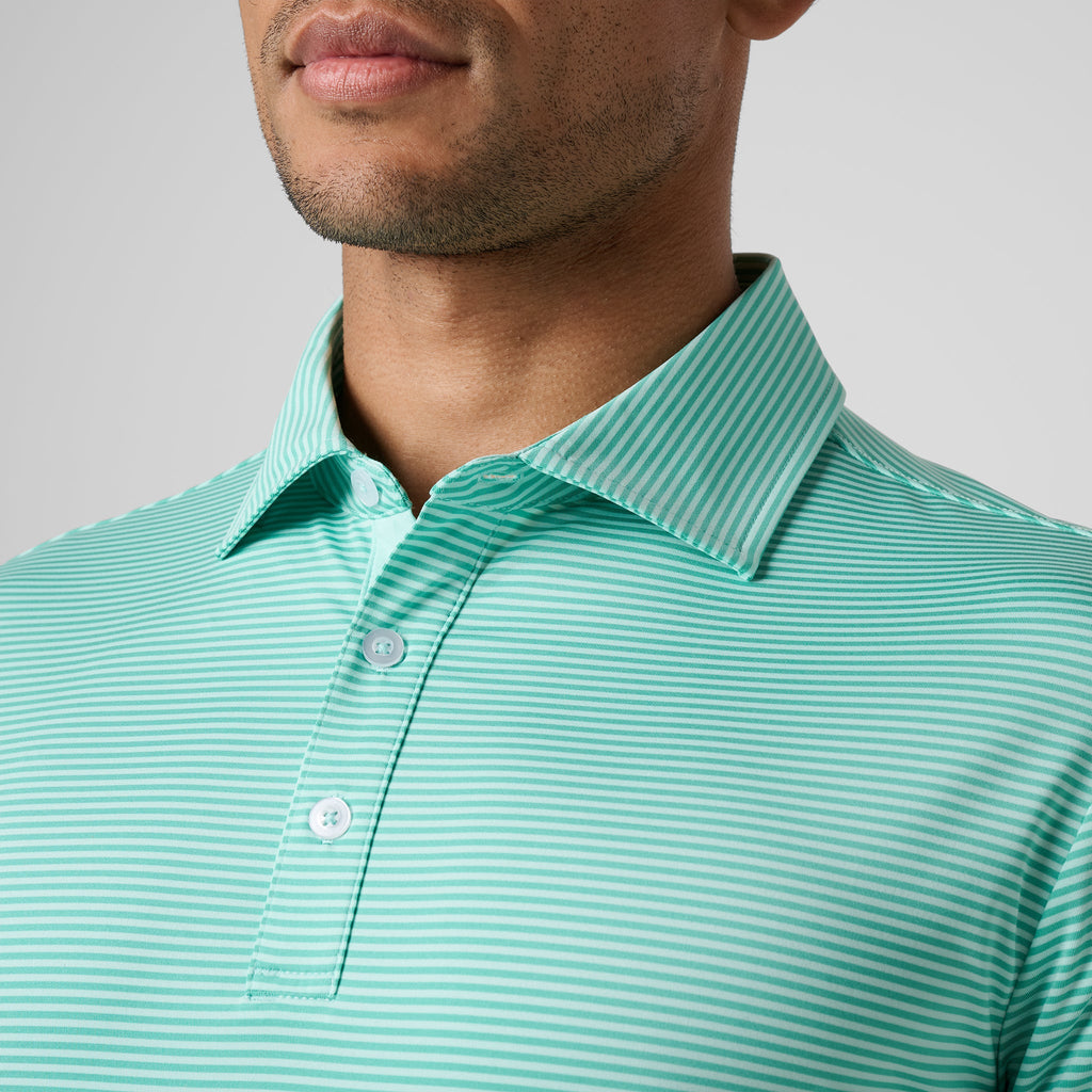 Athletic Tech Stripe Polo