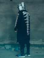 Sim507 Cyber Alien Trench Coat