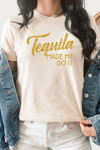 Made Me Do It Cinco De Mayo Graphic Tee T-Shirt