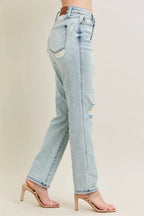 Women's Plus Size Jeans Jeans - Plus Size Destroyed - Women's Boyfriend Fit