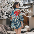 K22 Blue Oceans Kimono