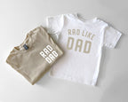Rad Dad & Rad Like Dad Matching Set | Dad and Baby Outfit