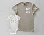 Rad Dad & Rad Like Dad Matching Set | Dad and Baby Outfit