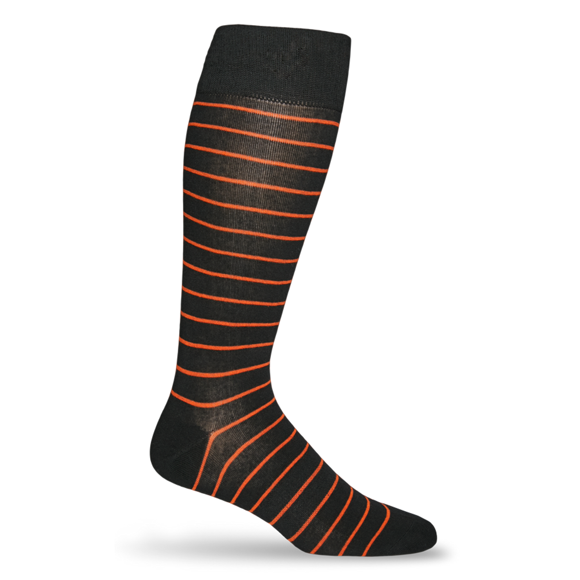 Black and Orange  - Wide Stripe