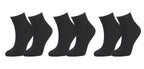 tittimitti® 98% Organic Cotton Men's Ankle Socks (3-Pack)