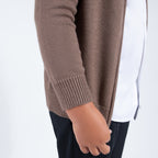 Mocha Zipper Sweater