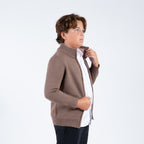 Mocha Zipper Sweater