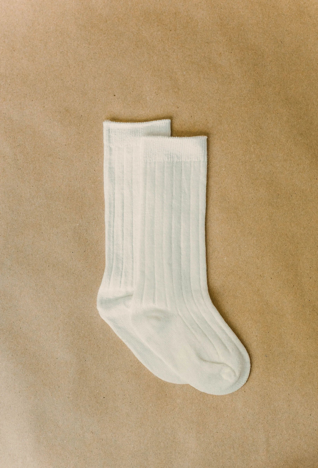Brown-Knee high socks